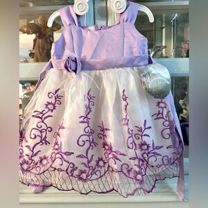 Purple Formal Kids Dress